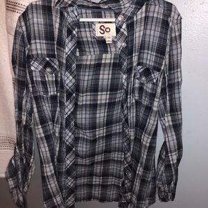 Plaid button up